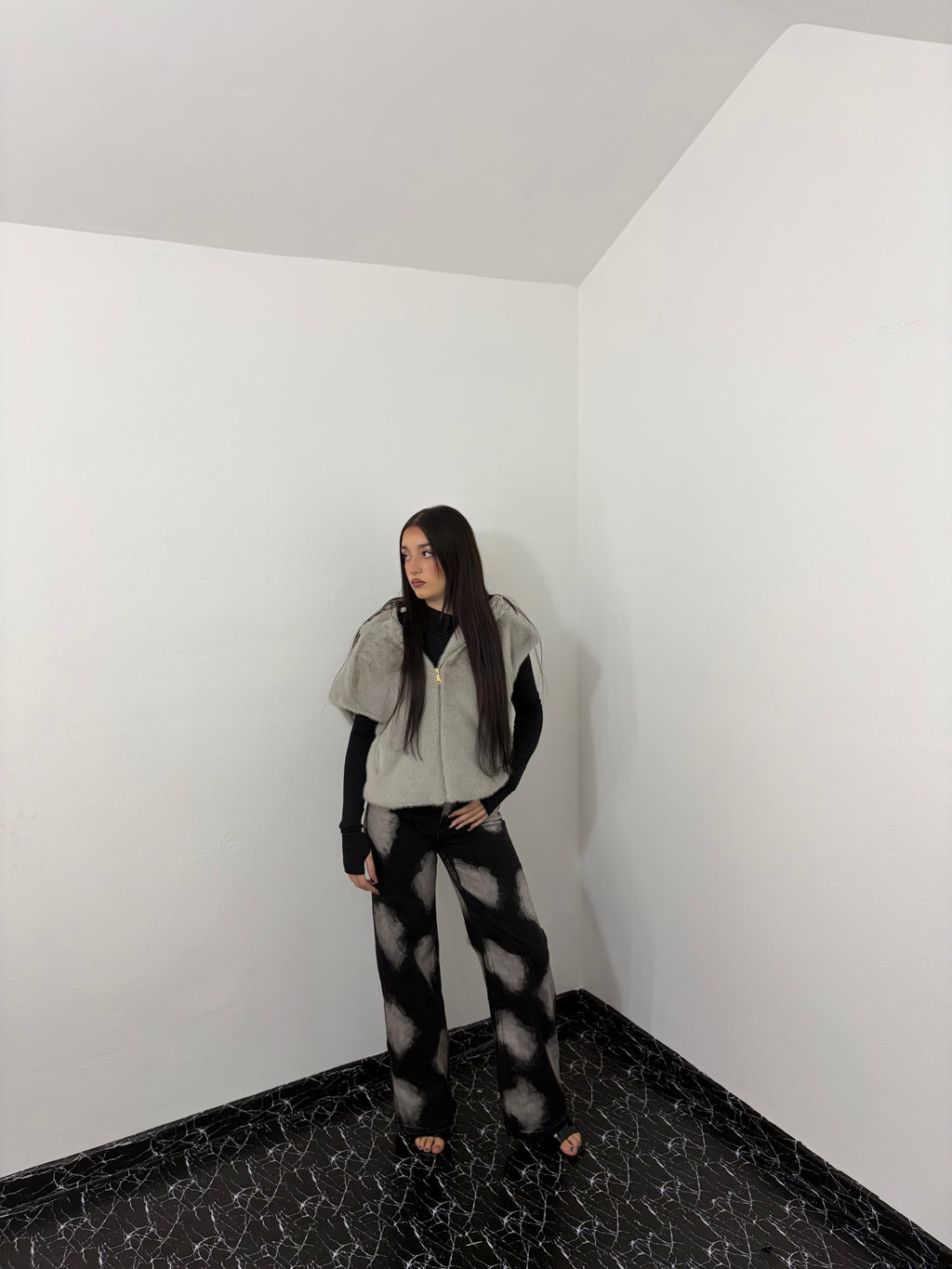 Pelliccia Silver Glam