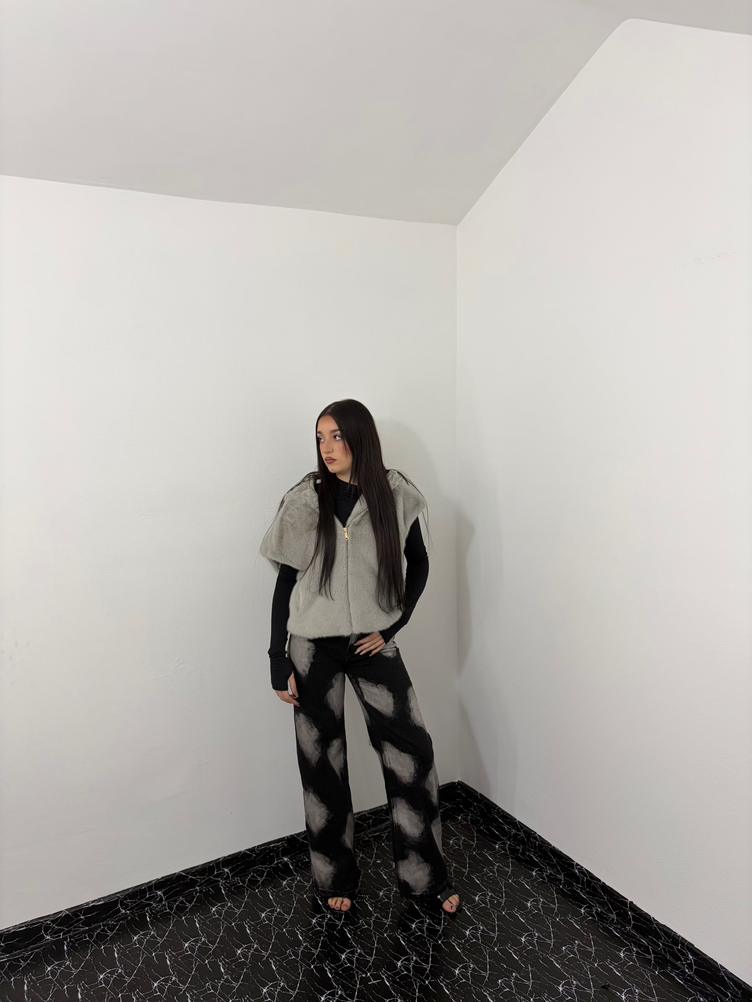 Pelliccia Silver Glam