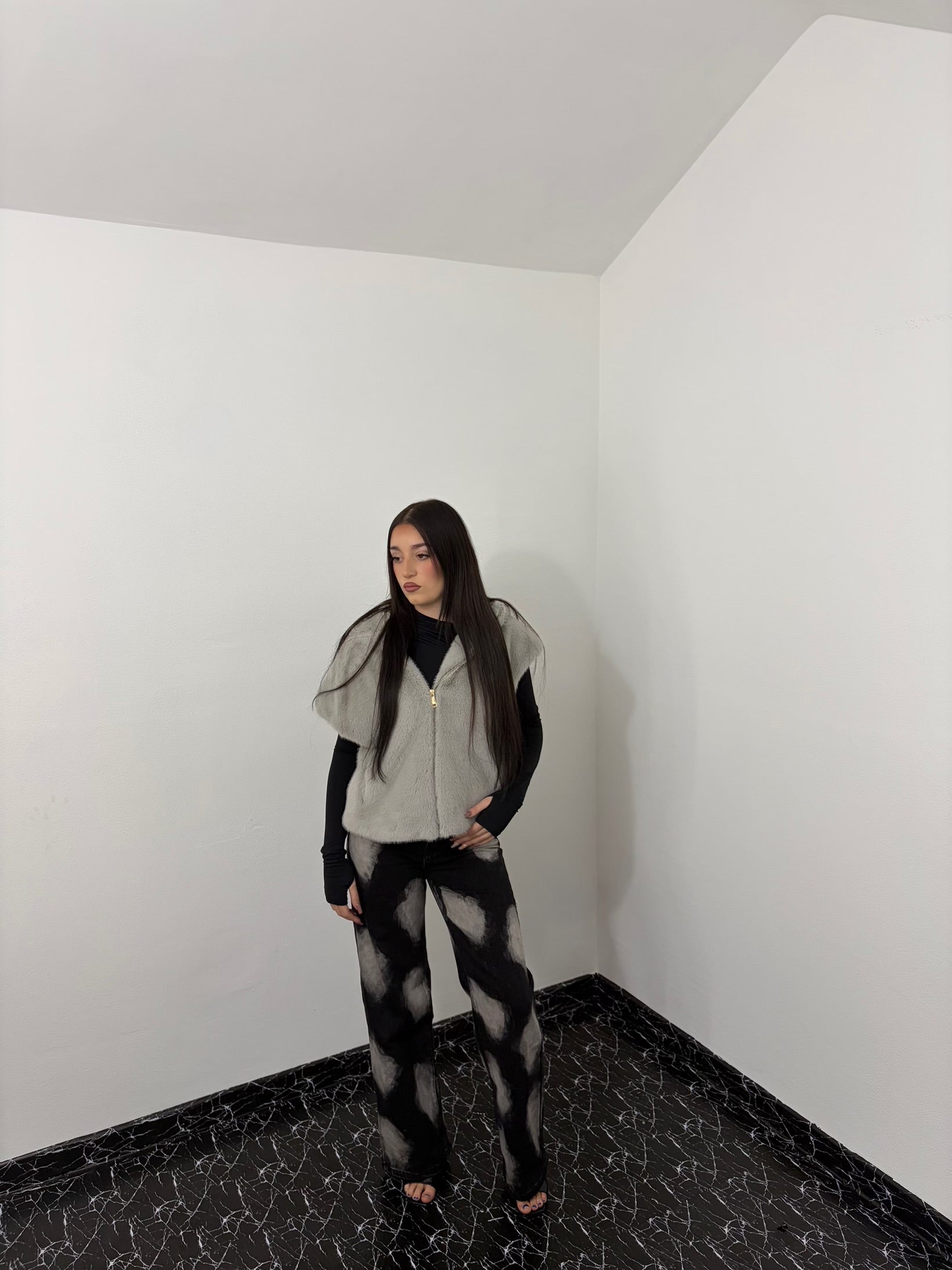 Pelliccia Silver Glam