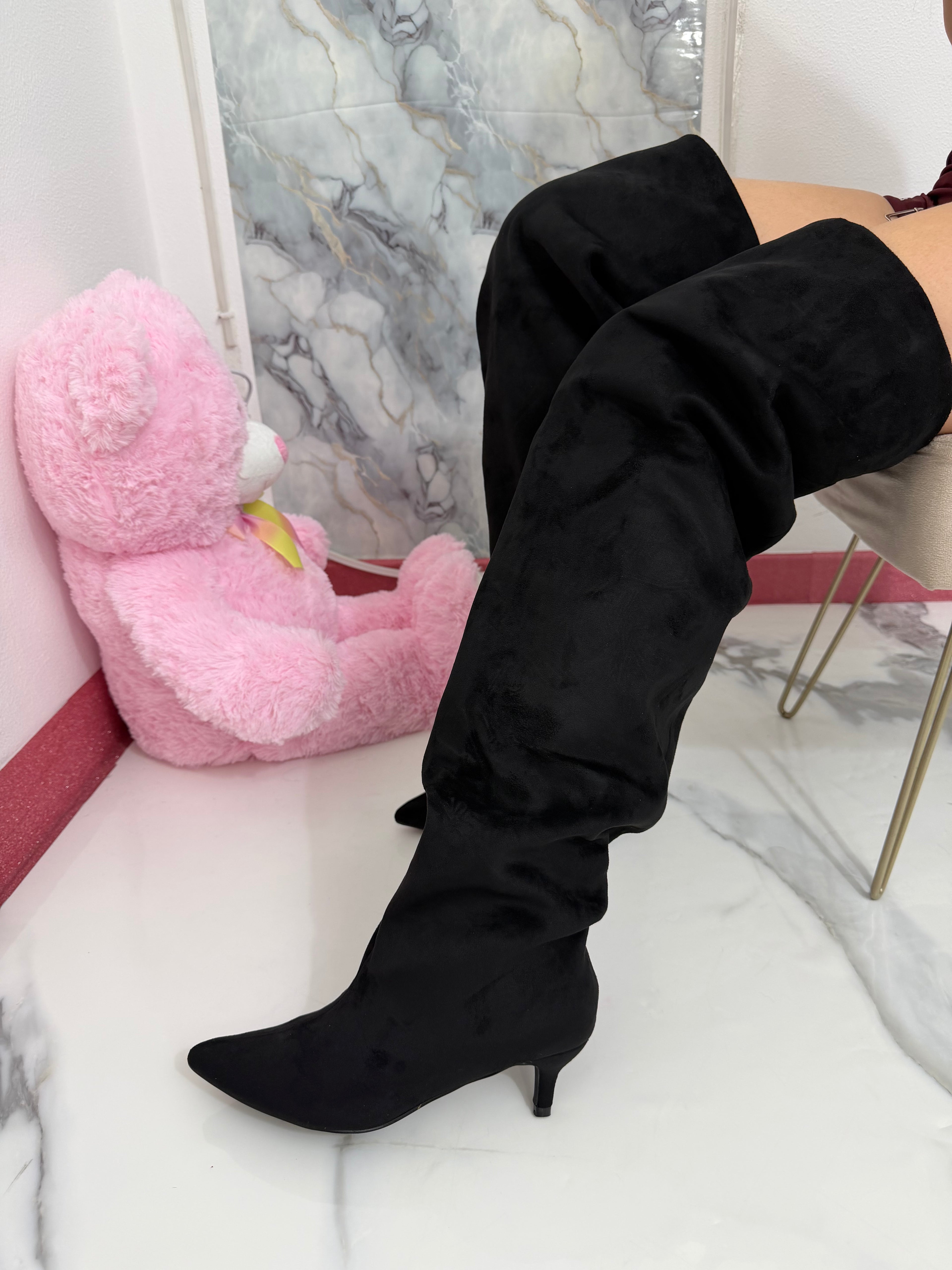 Stivali Iconic Camoscio